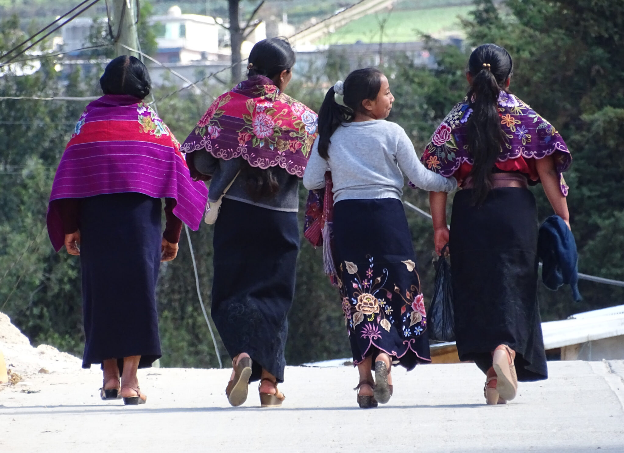 Tzotzil Frauen in Chiapas/ Mexiko
