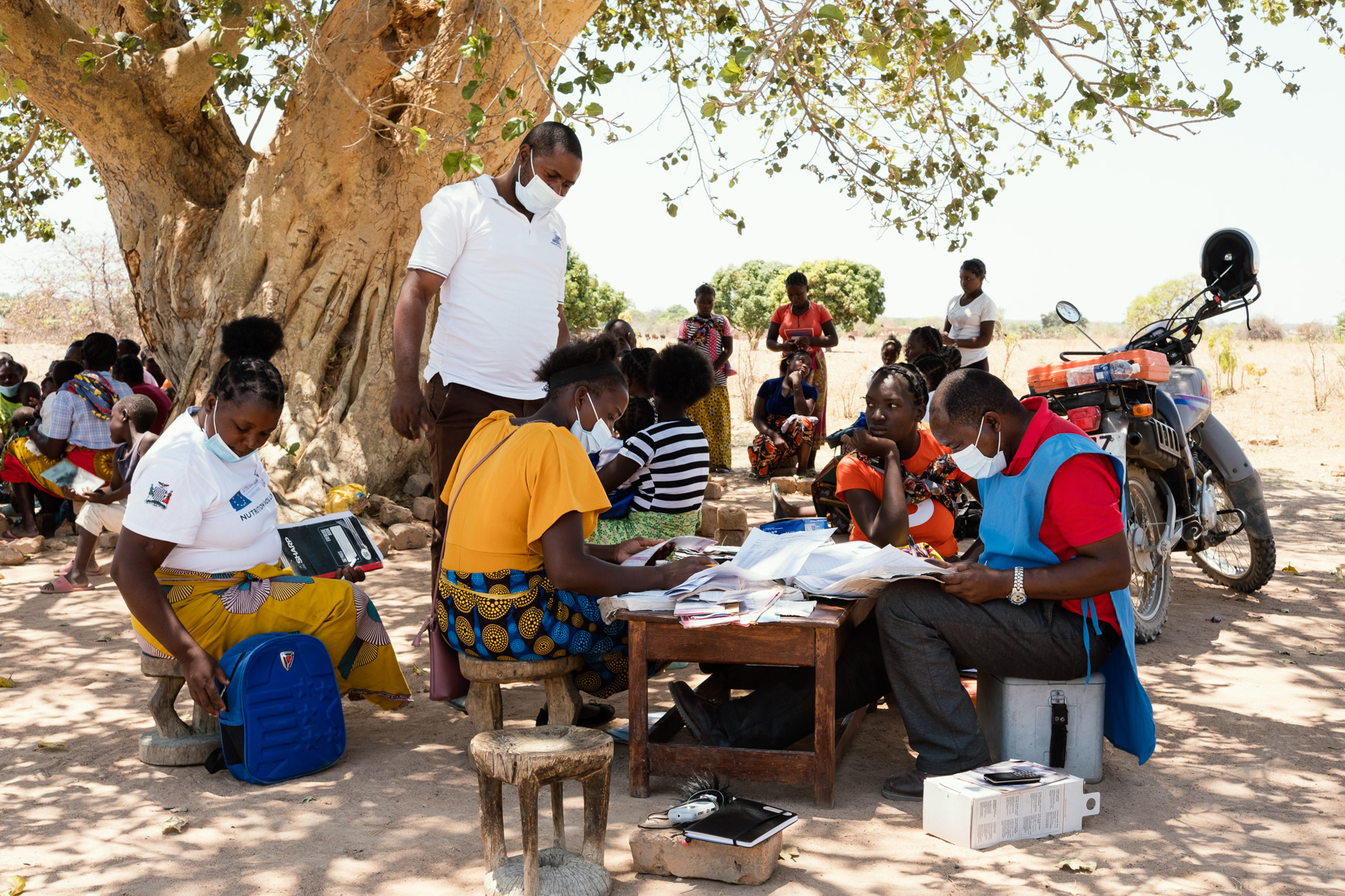 So sieht mobile Gesundheitsbetreuung in Sambia aus