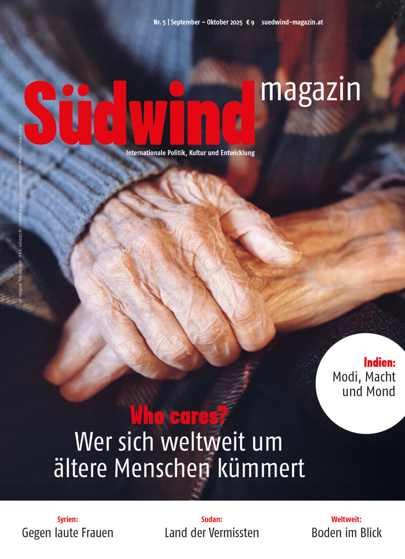 Cover des Südwind-Magazins Ausgabe 5/2025.