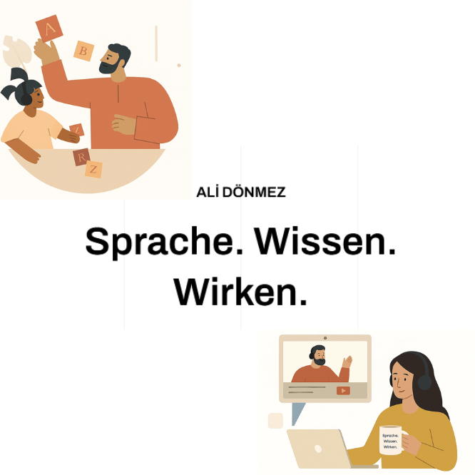 Werbebanner Ali Dönmez zur Ankündigung seines e-Learning Programms