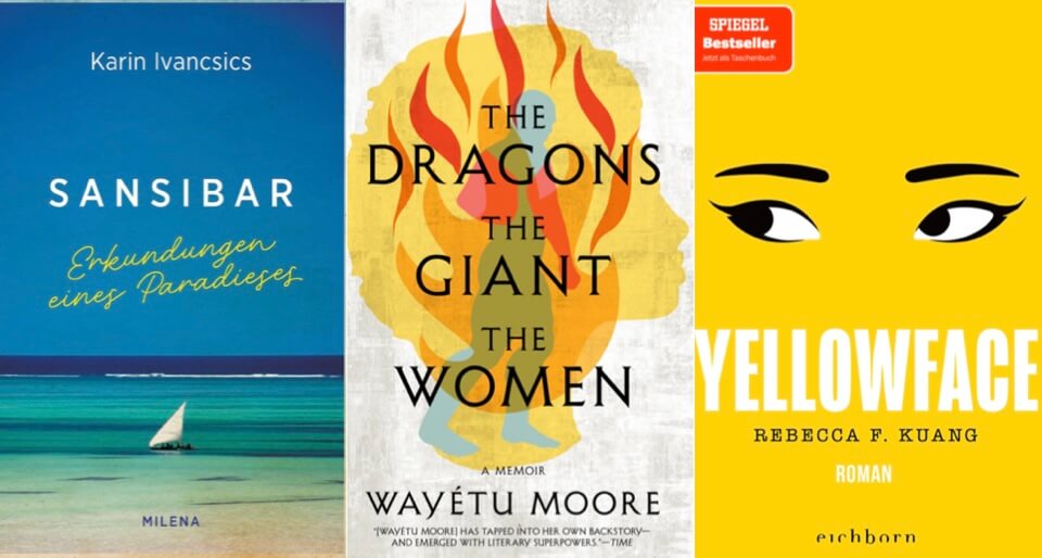 Buchcover von Sansibar, The Dragons, the Giant. the Women und Yellowface